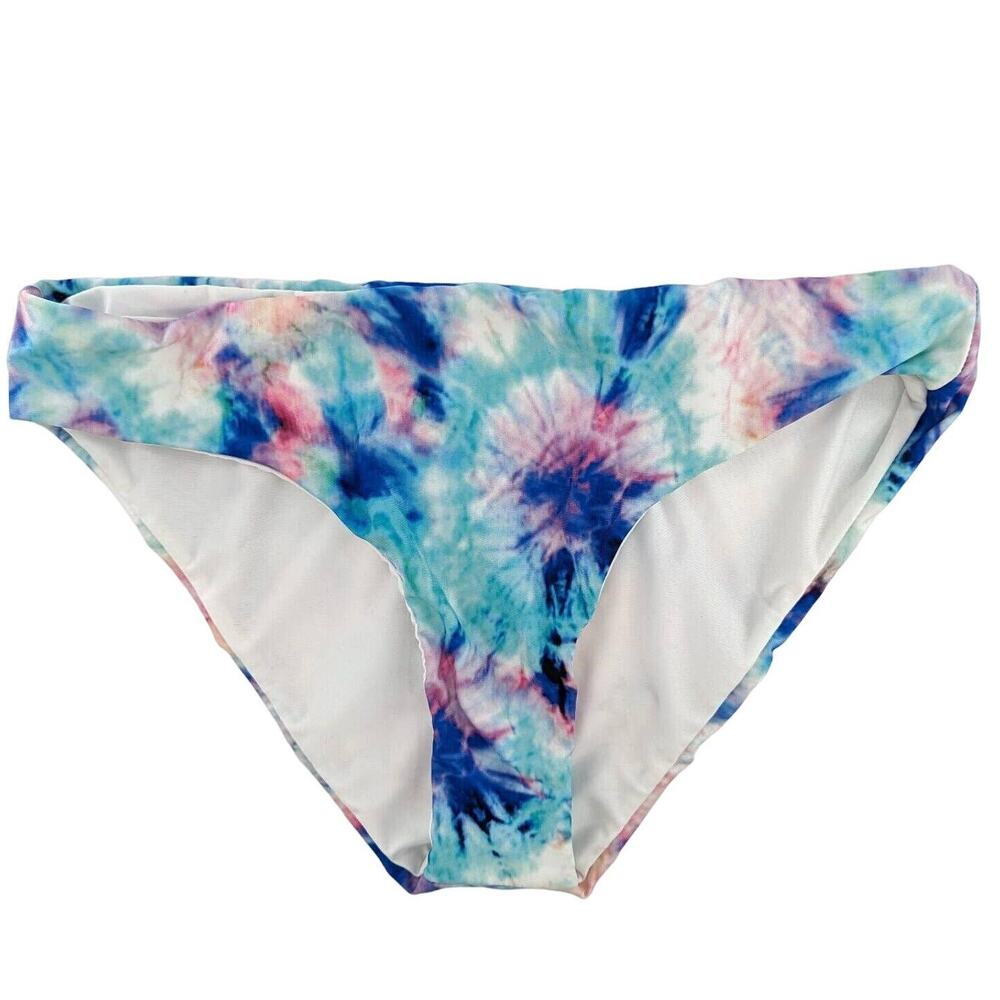Splendid Blue Tie Dye Bikini Bottoms Size Medium - Picture 6 of 6